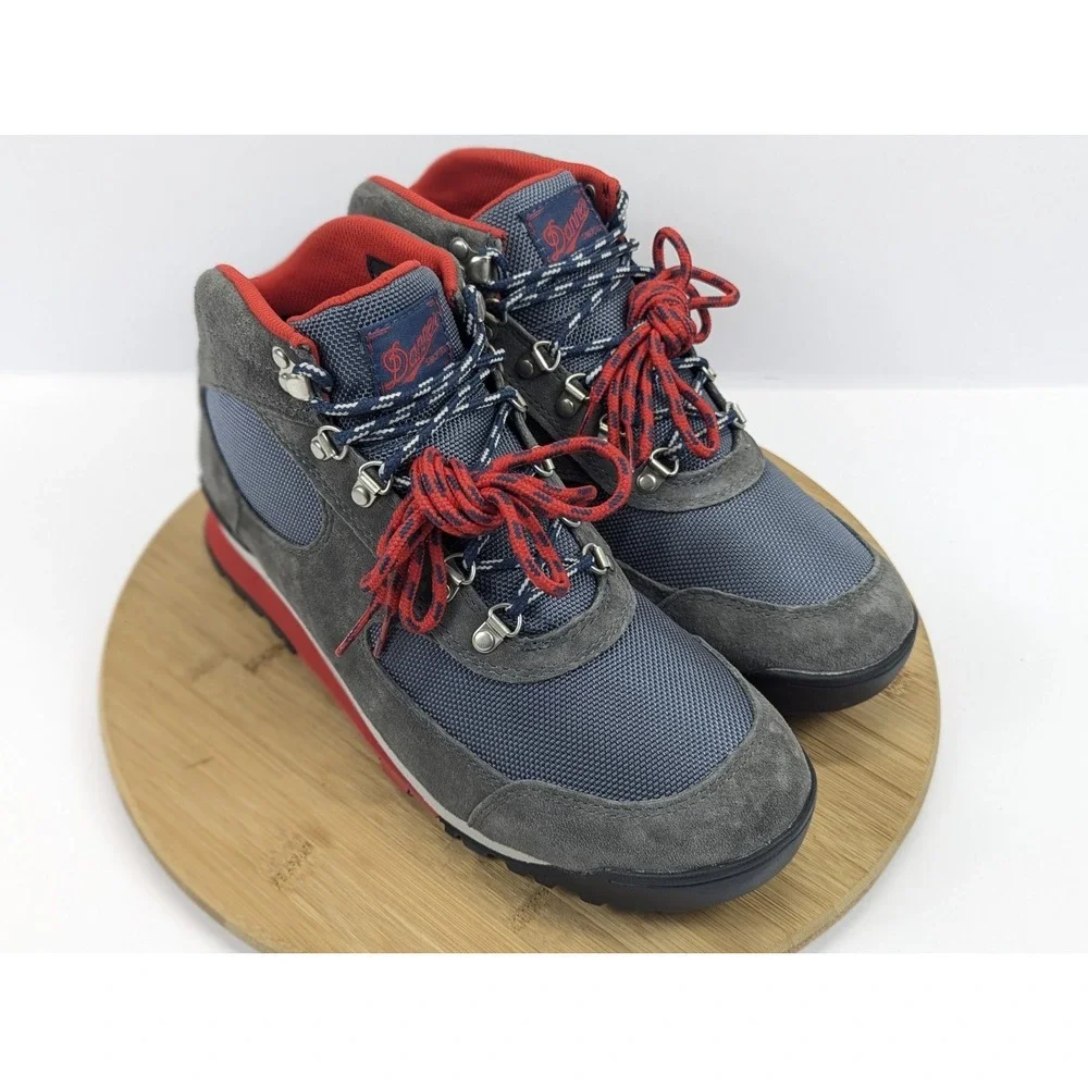 Danner Hiking Boots Mens 10 Jag Steel Gray Blue Wing Teal Waterproof